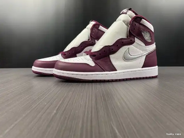 Husky High Jordan Air 1 Bordeaux OG 555088-611 0524